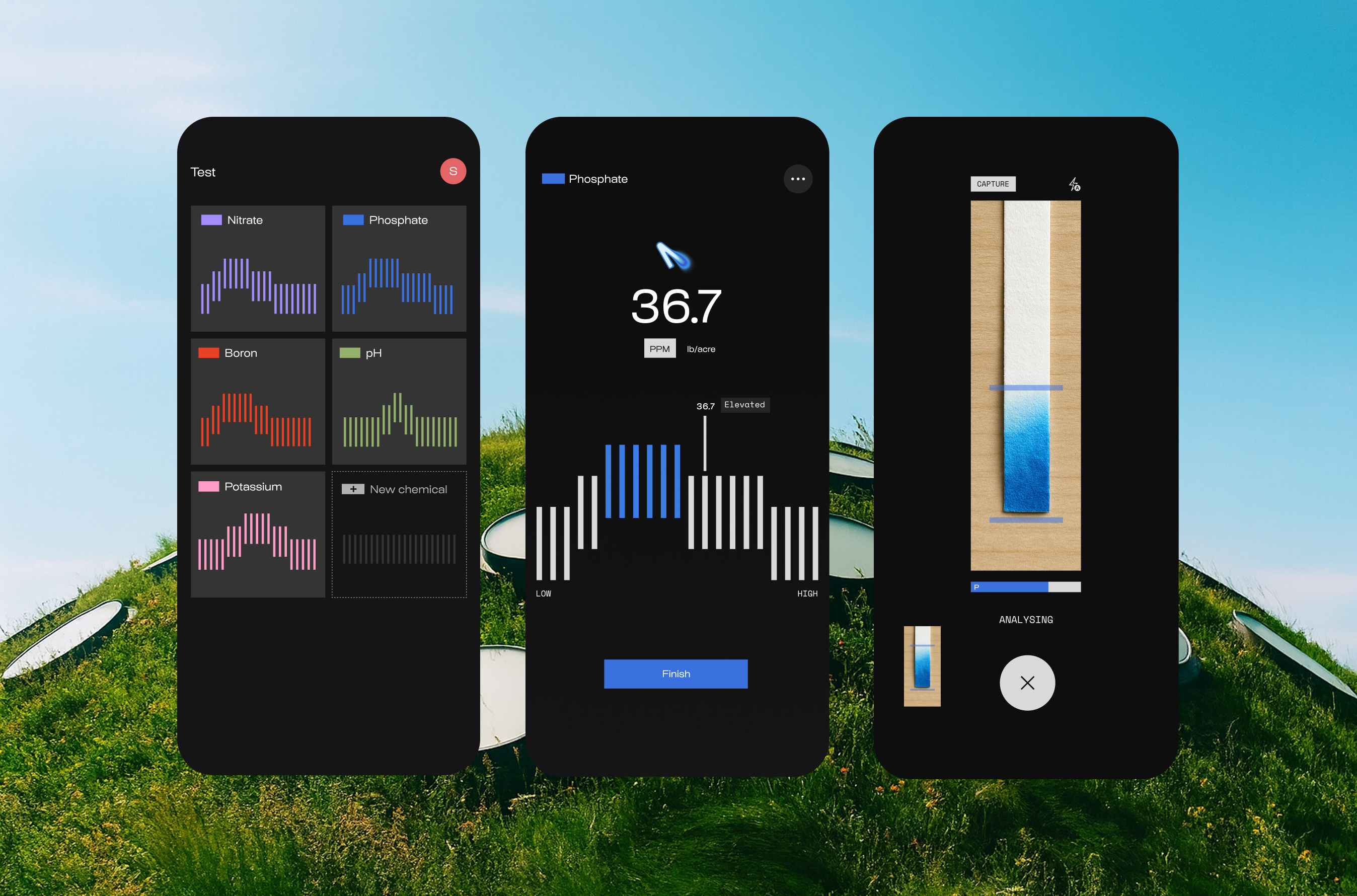 Agrilo Mobile Visualizations